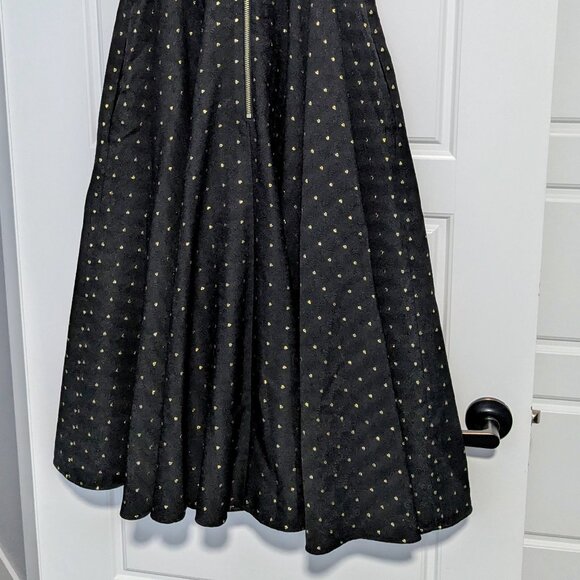 Ted Baker Lysanda Cut Out Jacquard Dress - Picture 6 of 6